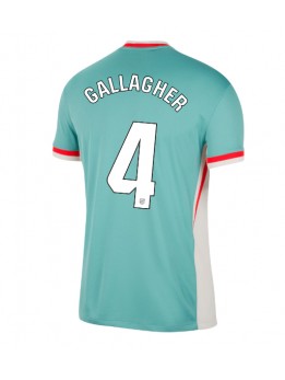 Atletico Madrid Conor Gallagher #4 Auswärtstrikot 2024-25 Kurzarm